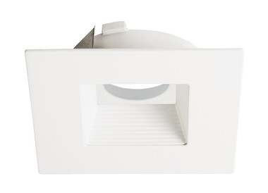Elco Lighting - ELK4743WW - 4"FLEXA SQUARE BAFFLE FOR KOTO MODULE - All White