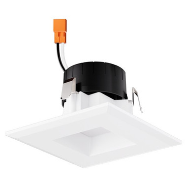 Elco Lighting - EL332CT5W - 3"LED SQR RFLCT INSRT 9W 640LMN 5CCT - All White