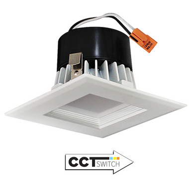 Elco Lighting - EL33127W - 3" 675LMN SQR LED BFFL INSRT DIM 27K - All White
