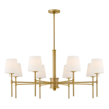 Hinkley - 46956LCB - LED Chandelier - Saunders - Lacquered Brass
