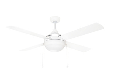 Maxim - 88794MW - 52" Ceiling Fan - Quattro - Matte White
