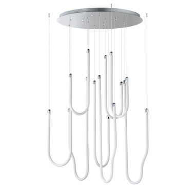 ET2 - E24988-PC - LED Pendant - Soleil - Polished Chrome