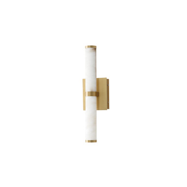 ET2 - E11201-WAGLD - LED Bath Vanity - Aragon - White Alabaster / Gold