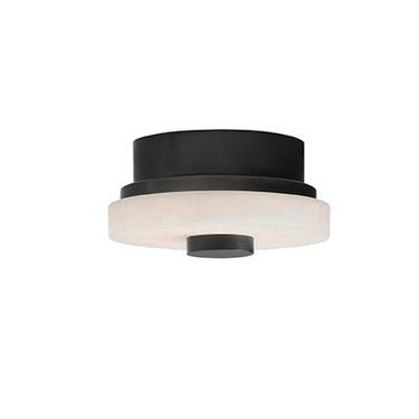 Arteriors - DFC28 - LED Flush Mount - Moers - White/English Bronze