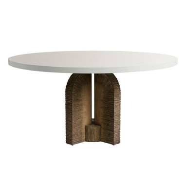 Arteriors - FDS24 - Outdoor Dining Table - Orba - Ivory/Kona