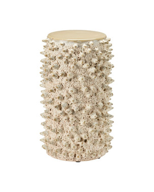 Currey and Company - 3000-0333 - Accent Table - Relic - Sand