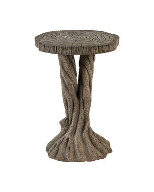 Currey and Company - 2000-0046 - Accent Table - Dunmore - Charbon de Bois