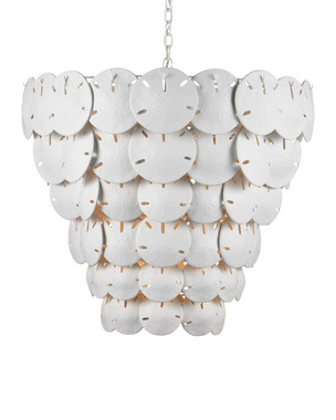 Currey and Company - 9000-1252 - Eight Light Chandelier - Tulum - White/Sugar White