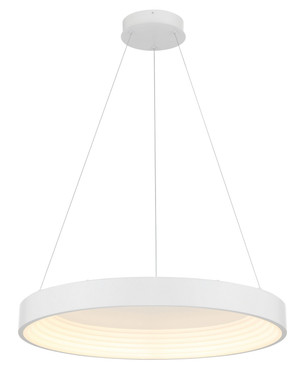 George Kovacs - P5555-44B-L - LED Pendant - Conc - Matte White