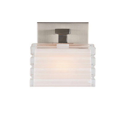 Varaluz - V67513BN - One Light Bath Vanity - Sardinia - Brushed Nickel