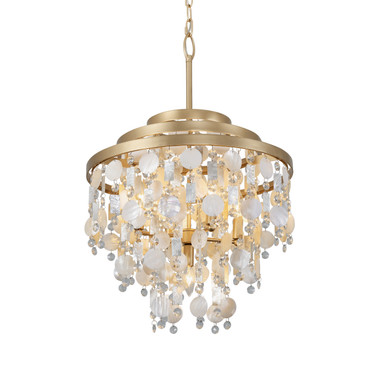 Varaluz - 377C05FG - Five Light Chandelier - Kalani - French Gold