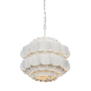 Varaluz - 382P01MW - One Light Pendant - Swoon - Matte White