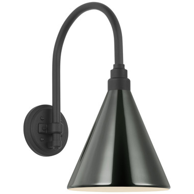 Visual Comfort Signature - TOB 2814MBK/S10-G - LED Barn Light - Academy Barn Light - Matte Black