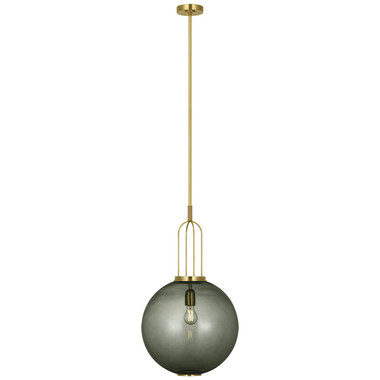 Visual Comfort Signature - MF 5256SB-SMG - LED Pendant - Meir - Soft Brass
