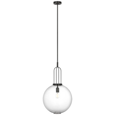 Visual Comfort Signature - MF 5256BZ-CG - LED Pendant - Meir - Bronze