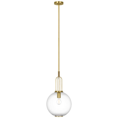 Visual Comfort Signature - MF 5225SB-CG - LED Pendant - Meir - Soft Brass