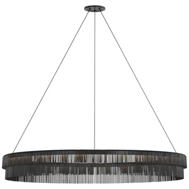 Visual Comfort Signature - KW 5062AI - LED Chandelier - Differo - Aged Iron