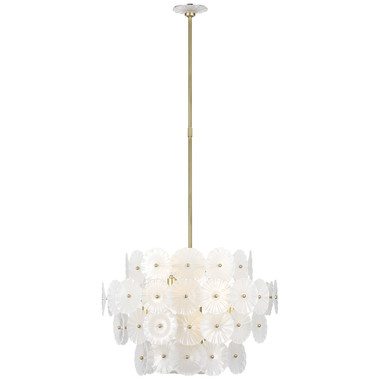 Visual Comfort Signature - JN 5035G-FG - LED Chandelier - Gianna - Gild
