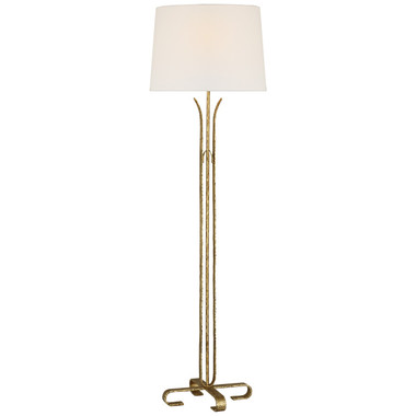Visual Comfort Signature - ARN 1030GI-L - LED Floor Lamp - Olivette - Gilded Iron