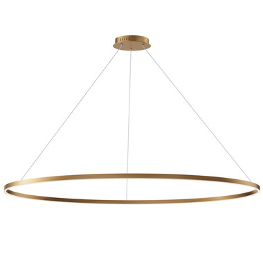 ET2 - E52736-GLD - LED Pendant - Groove WiZ - Gold