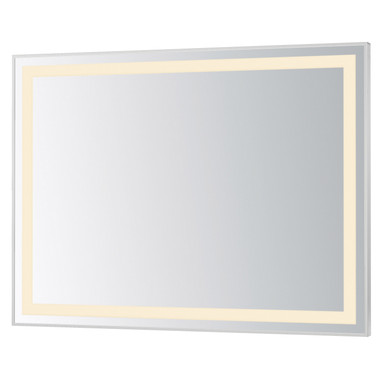 ET2 - E42094-SN - LED Mirror - Framed - Satin Nickel
