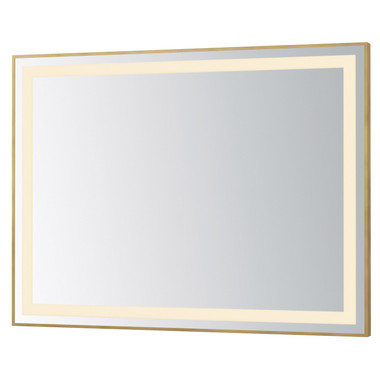 ET2 - E42094-GLD - LED Mirror - Framed - Gold