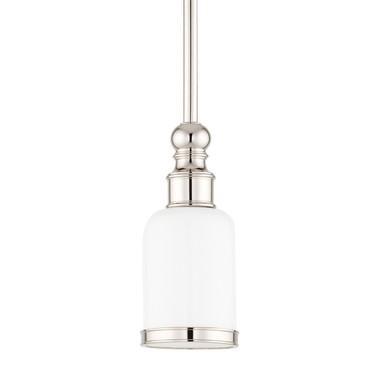 Hudson Valley - 6321-PN - One Light Pendant - Chatham - Polished Nickel