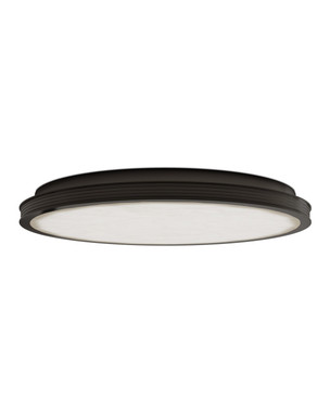 Currey and Company - 9999-0088 - LED Flush Mount - Aydan - Natural / Oil Rubbed Bronze