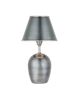 Currey and Company - 6700-0043 - One Light Table Lamp - Volley - Antique Silver