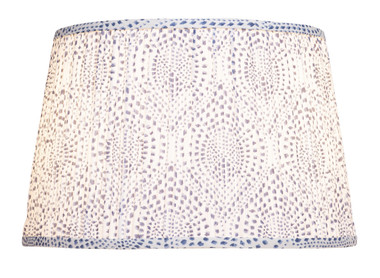 Currey and Company - 0900-6020 - Lamp Shade - Lenore - Blue/Ivory