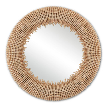 Currey and Company - 1000-0107 - Mirror - Jeanie - Beige
