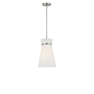 Generation Lighting - GLP1751BNE - One Light Pendant - Fynn - Brushed Nickel