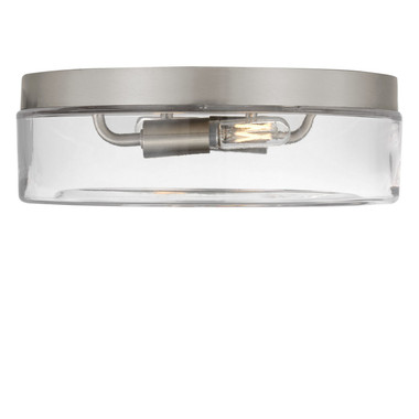 Generation Lighting - GLF1722BN - Two Light Flush Mount - Rhett - Brushed Nickel