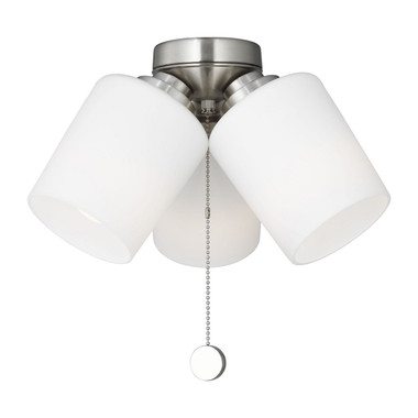 Generation Lighting - MC268BS - Fan Light Kit - Windom - Brushed Nickel