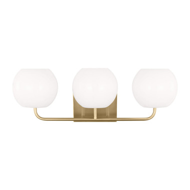 Generation Lighting - GLV1013EN3/SB - Three Light Vanity - Rory - Satin Brass