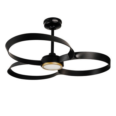 Hunter - 53520 - 42" Ceiling Fan - Zentech - Matte Black