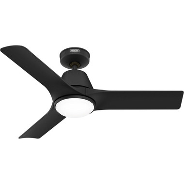 Hunter - 52881 - 44" Ceiling Fan - Aeronaut - Matte Black