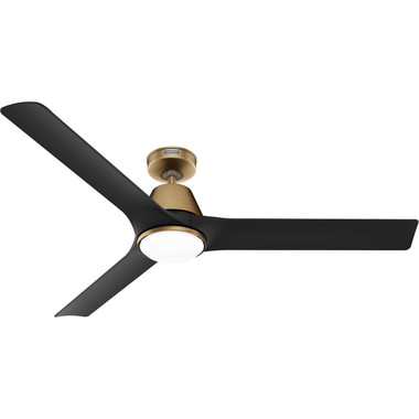 Hunter - 52824 - 60" Ceiling Fan - Aeronaut - Luxe Gold