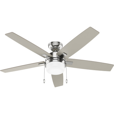 Hunter - 52505 - 52" Ceiling Fan - Anisten - Brushed Nickel