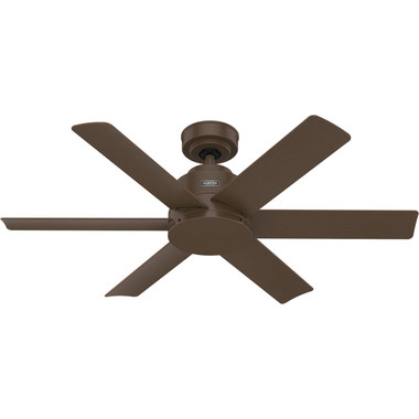 Hunter - 50014 - 44" Ceiling Fan - Kennicott - Matte Bronze