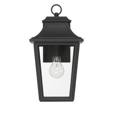 Hunter - 46080 - One Light Outdoor Wall Mount - Spring Cove - Matte Black