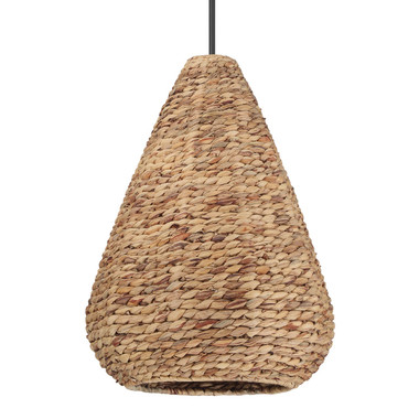 Hunter - 48071 - Three Light Pendant - Cambria - Matte Black