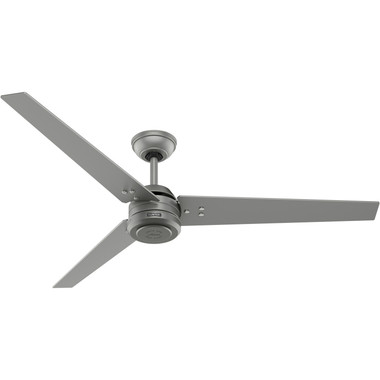 Hunter - 52981 - 60" Ceiling Fan - Cassius - Matte Silver