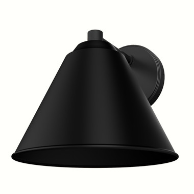 Hunter - 46030 - One Light Outdoor Wall Mount - Aeronaut - Matte Black