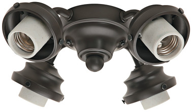 Hunter - 99143 - Four Light Fitter - Fitter - New Bronze