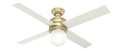 Hunter - 59320 - 52" Ceiling Fan - Hepburn - Modern Brass
