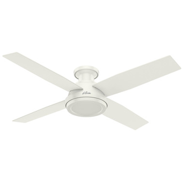 Hunter - 59248 - 52" Ceiling Fan - Dempsey - Fresh White