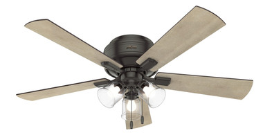 Hunter - 54208 - 52" Ceiling Fan - Crestfield - Noble Bronze