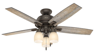 Hunter - 53336 - 52Ceiling Fan - Donegan - Onyx Bengal