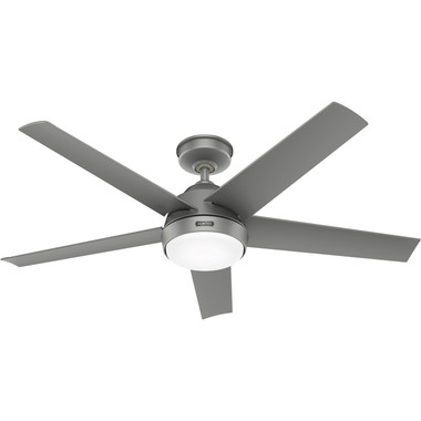 Hunter - 52612 - 52" Ceiling Fan - Skyflow - Matte Silver